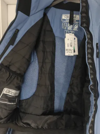 Giacca Kappa uomo imbottita blu