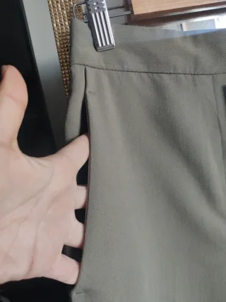 Pantalón culotte tiro alto ZARA ZW ancho