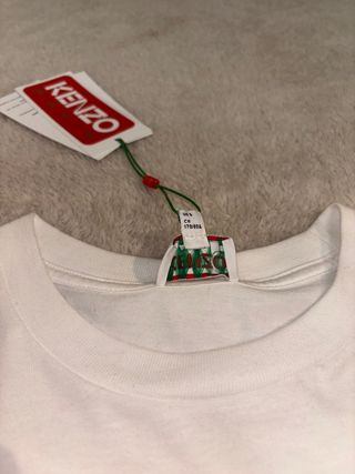 Camiseta Kenzo Paris Blanca