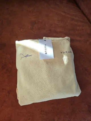 Sudadera YUXUS amarilla con águila