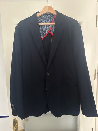 Americana Alvaro Moreno Azul Marino Talla 54