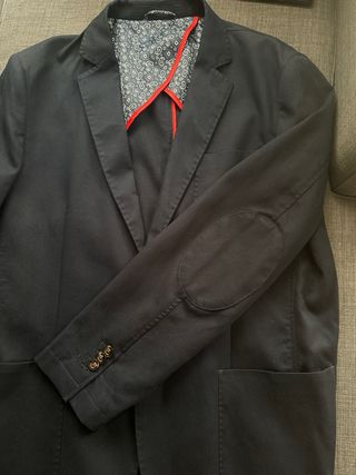 Americana Alvaro Moreno Azul Marino Talla 54