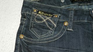 Jeans bambina con ricamo