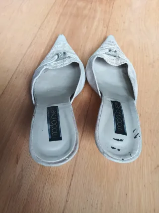 Zuecos Moda Jovem Beige Talla 39