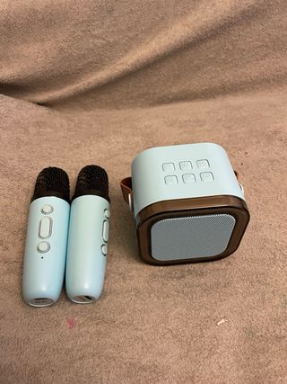 Sistema Karaoke K12 con 2 Micrófonos