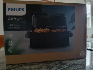 Philips Airfryer 1000 Series Dual Basket