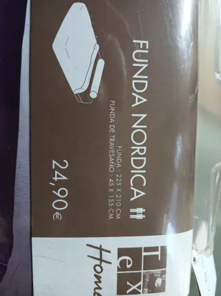 Funda Nórdica Satén Morado