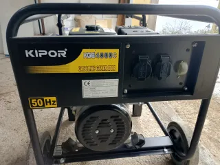 Generador Kipor KGE4000C Gasolina 50 Hz  IMPECABLE