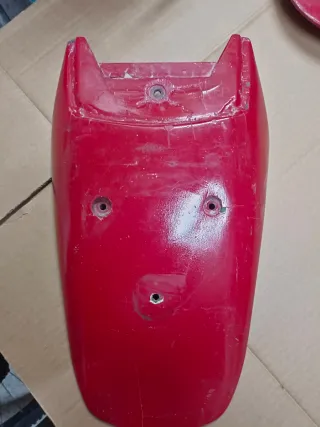 Carenado Rieju MRX Plástico Rojo