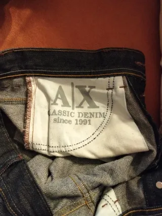 Pantalón Armani Exchange Azul talla 42