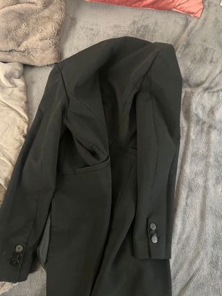 Americana Zara Negra Mujer