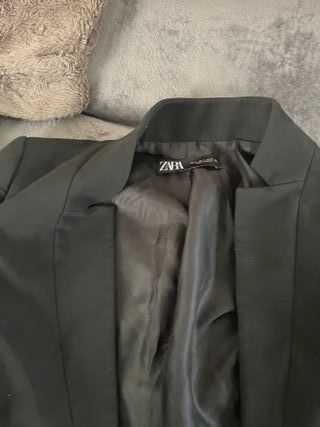 Americana Zara Negra Mujer