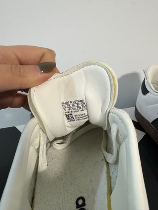 Zapatillas Adidas Samba Blancas originales Talla37