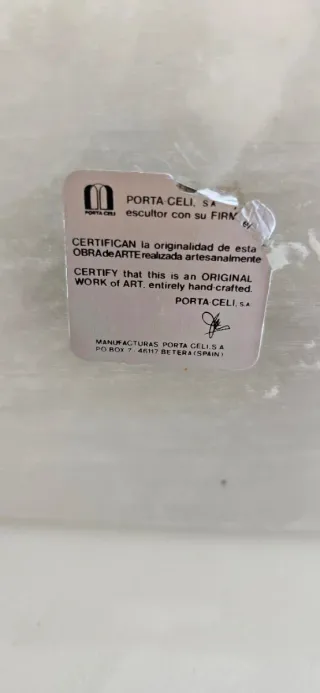 Ardilla porta Celi Agulló de C. Oro 24K