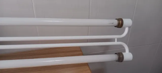 Plafón 2 tubos fluorescentes 130cm