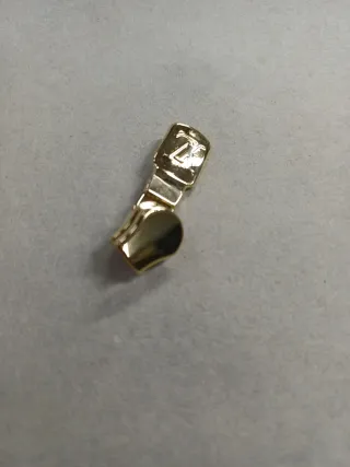 Tiretto Cerniera Zip Louis Vuitton Dorato