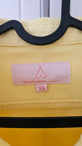 Chaqueta amarilla entretiempo Talla XS