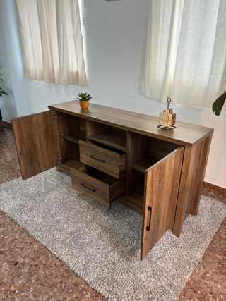 Chollo aparador moderno madera barato