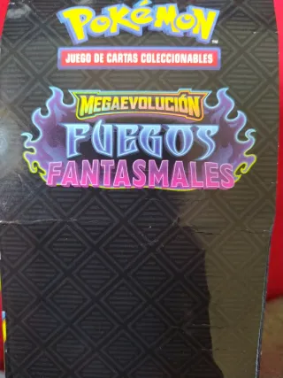 120 Cartas Pokémon Fuego Fantasmal Oficiales