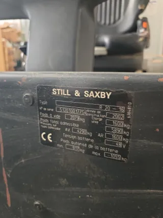 Carretilla elevadora Still R20-16