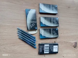 Cartucce d'inchiostro Parker Quink (25 unità) LOTTO