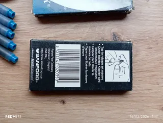 Cartucce d'inchiostro Parker Quink (25 unità) LOTTO