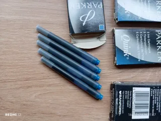 Cartucce d'inchiostro Parker Quink (25 unità) LOTTO