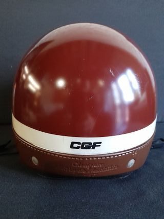 Casco Moto Chevignon CFG Negro/Marrón