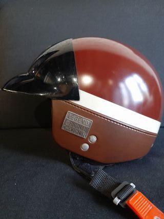 Casco Moto Chevignon CFG Negro/Marrón