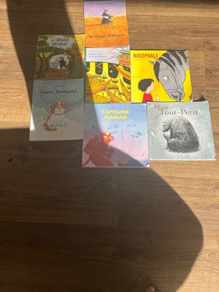 Lote de 7 libros infantiles en francés