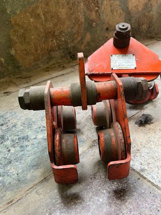 Conjunto Carro Polipasto Gayner Carga 500kg