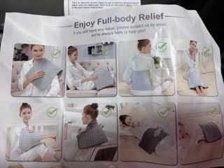 Almohadilla Eléctrica Lumbar/Cervical 30x60cm