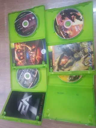 Lote 4 Juegos Xbox Clásica: Halo 2, NFS Most Wante