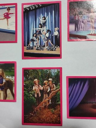 Barbie 7 sticker card vintage anno 2000