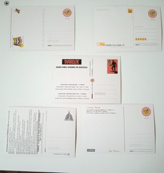 Set 5 Cartoline Promocard 2000
