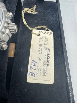 Reloj Lotus Chrono Vintage Nuevo NOS