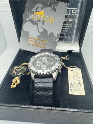 Reloj Lotus Chrono Vintage Nuevo NOS