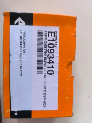 Termómetro con sonda Eliwell EM300LX NTC ESP