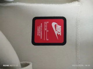 Pantalón Nike tech corto color blanco talla137-147