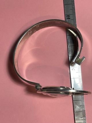 Orologio vintage in argento massiccio