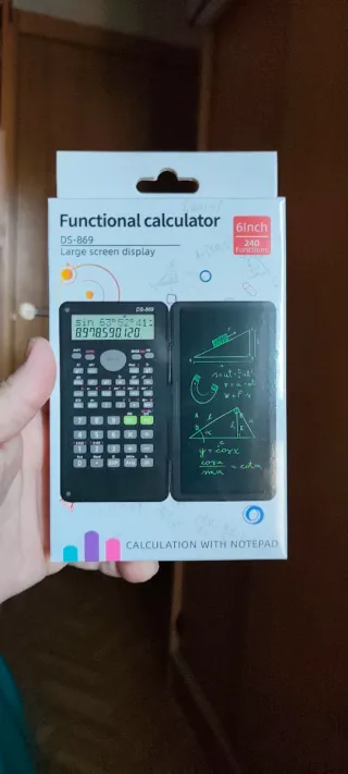 Calculadora Científica DS-869 6 Pulgadas