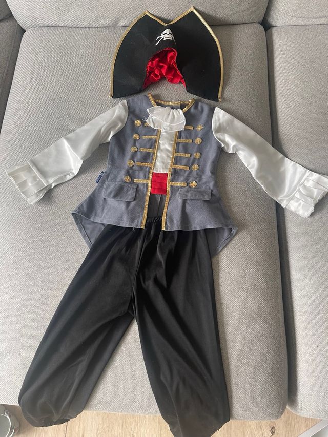 Disfraz Pirata Niño 2-3 años