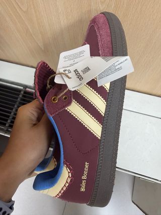 Adidas x Wales Bonner Suede Sneakers Talla 38