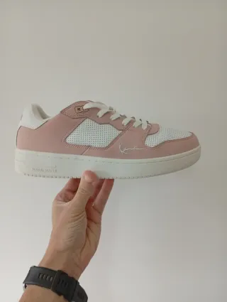 Tênis Karl Kani Rosa e Branco