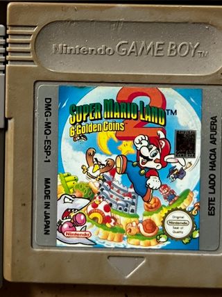 Super Mario Land 2 de GameBoy