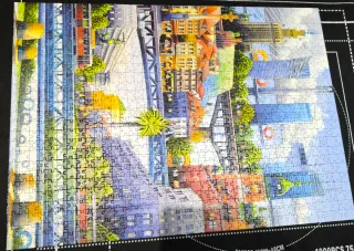 Puzzle 1000 piezas Puente Varsovia