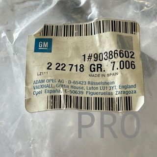 ORIGINAL GANCHO REMOLQUE 90386602