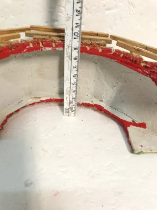 Pastore presepe con ponte