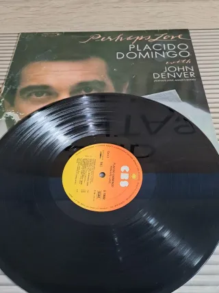 Vinilo Placido Domingo con John Denver