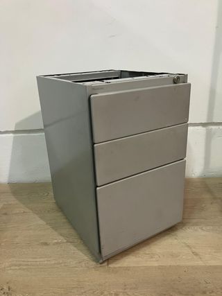 Cajonera metálica SteelCase 3 cajones